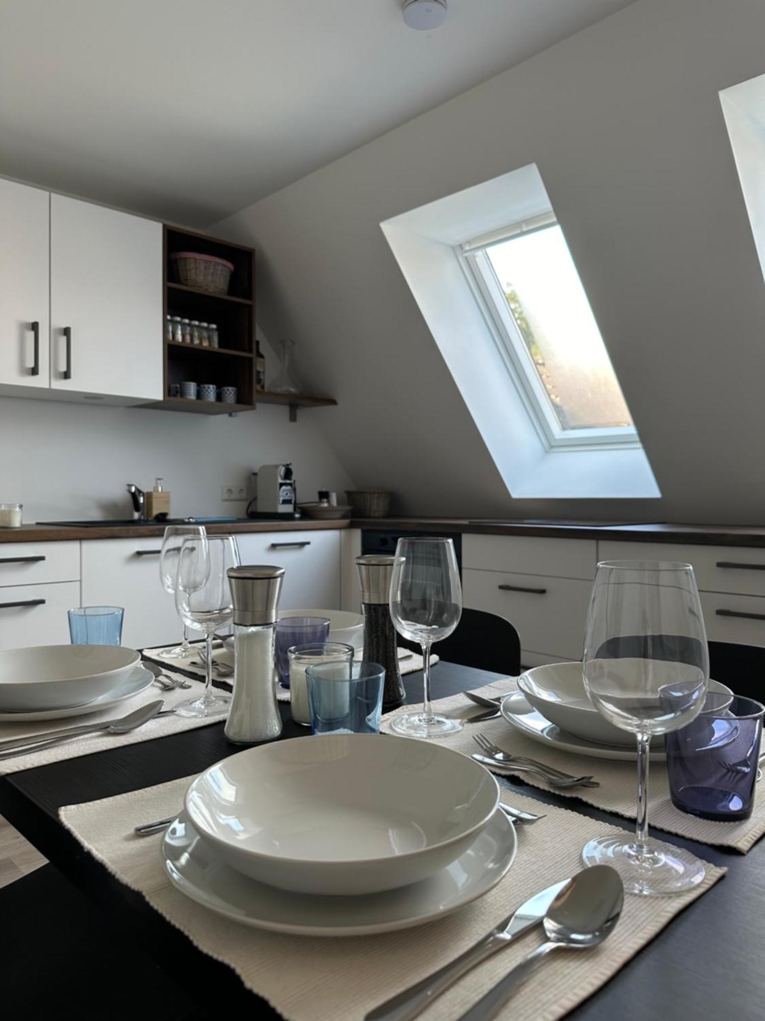 Exklusive Maisonette-Wohnung Am Rande Von Freiburg Merzhausen Bagian luar foto